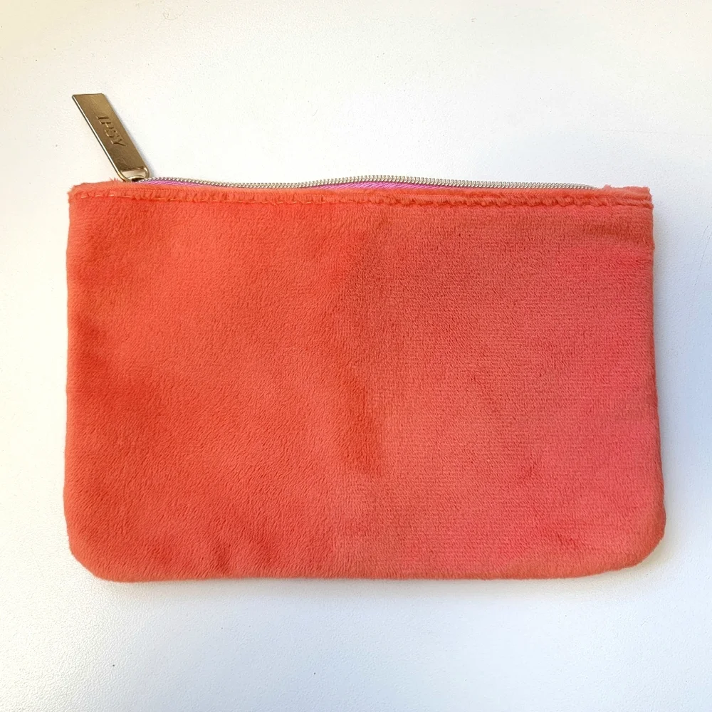 🦋 3 for $10 ~ IPSY Glam Bag December 2022‎ Design Mini Purse Pouch Soft Velvet